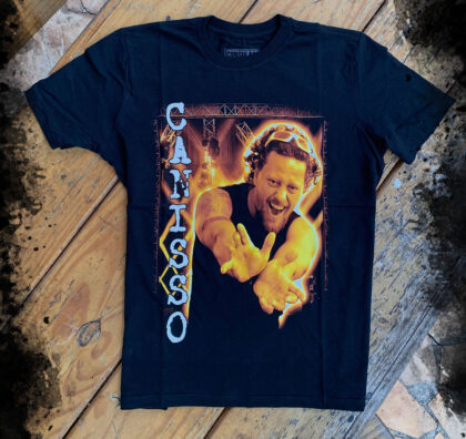 Camiseta tributo Canisso "Consulado do Rock"